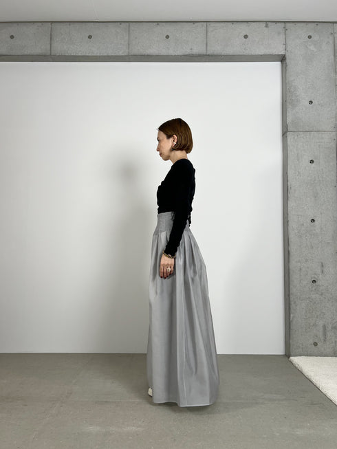 organdy maxi skirt